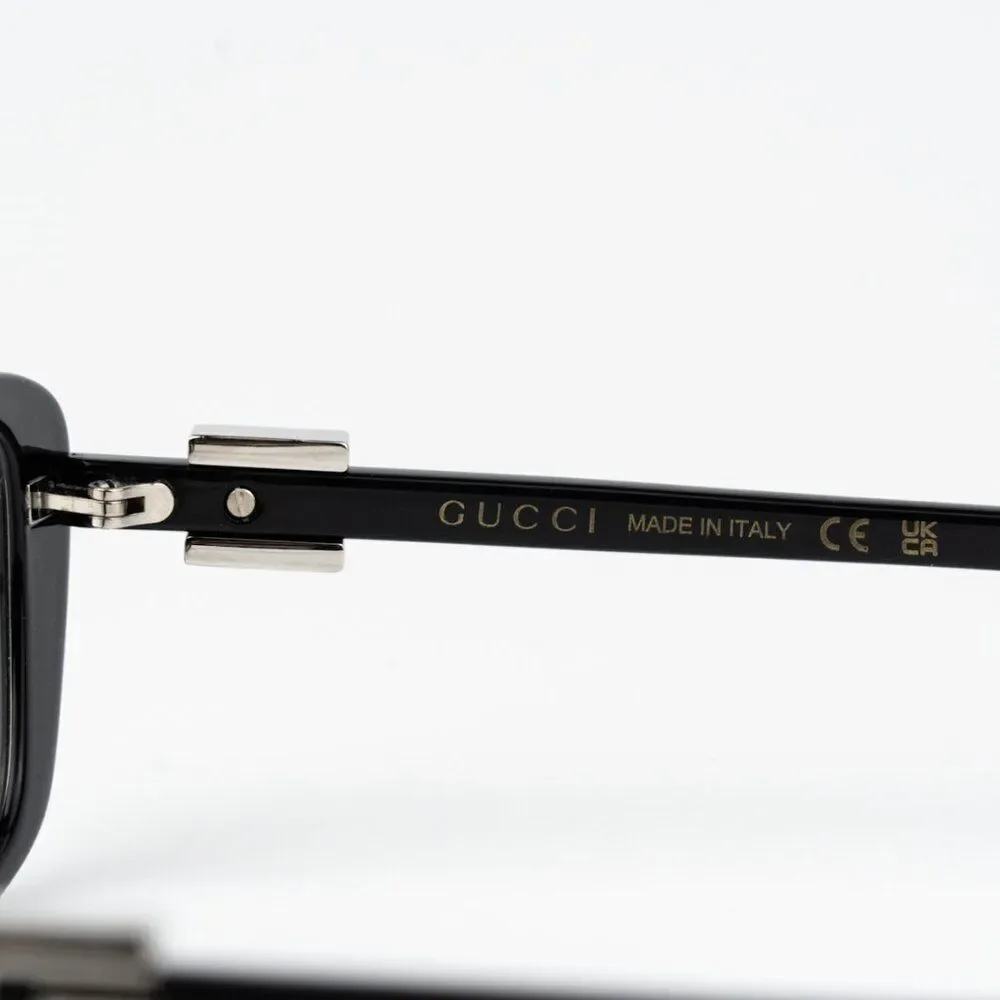 Gucci Women Eyeglasses Black Square GG1685OK 001 BRAND NEW